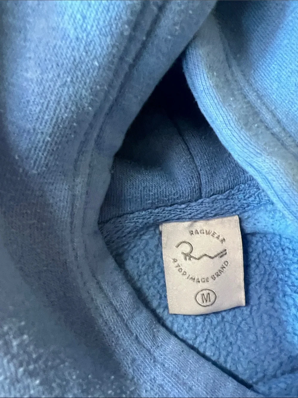 Boys medium Blue Rocky Mountain National Park & Orange Dinosaur Hoodies